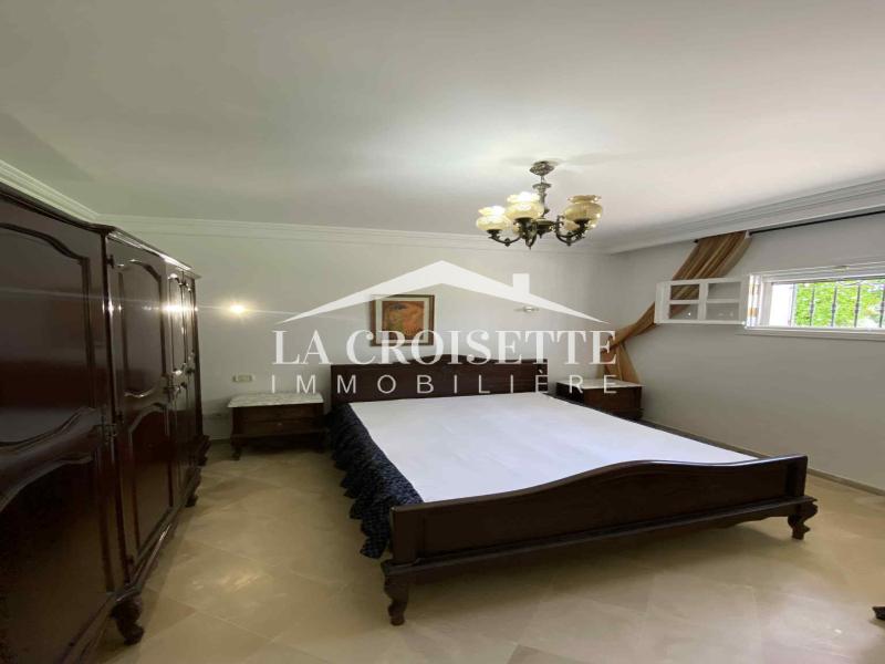 Rez-de-jardin meublé S+2 aux Jardins de L'aouina